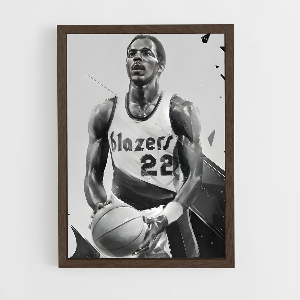Poster Clyde de drexler – affiche Basketball (vue 5)